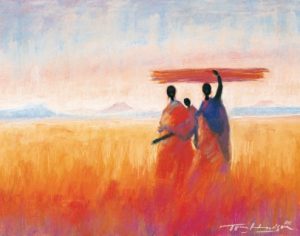Returning Home print by Tony Hudson