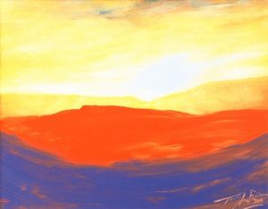Horizons print by Tony Hudson