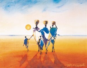 Going Home print by Tony Hudson