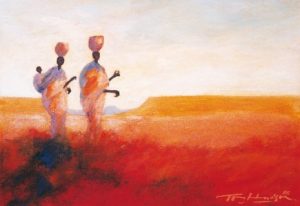 Grassland print by Tony Hudson